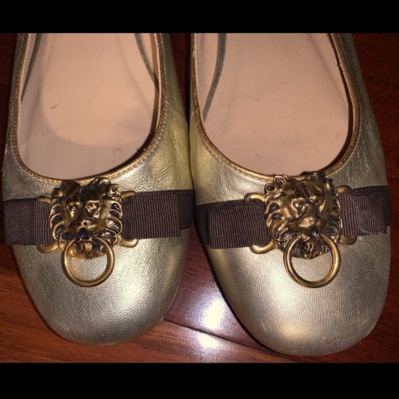Lilly Pulitzer || Knock Knock Lions Head Flats || Size 8.5 - Picture 4 of 8